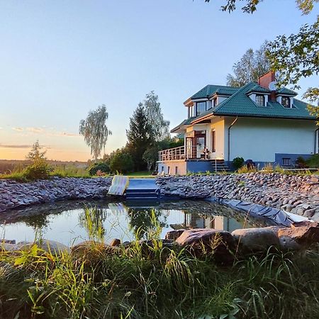 Dom Nad Jeziorem Zbiczno Siedlisko Grzmieca Exteriör bild