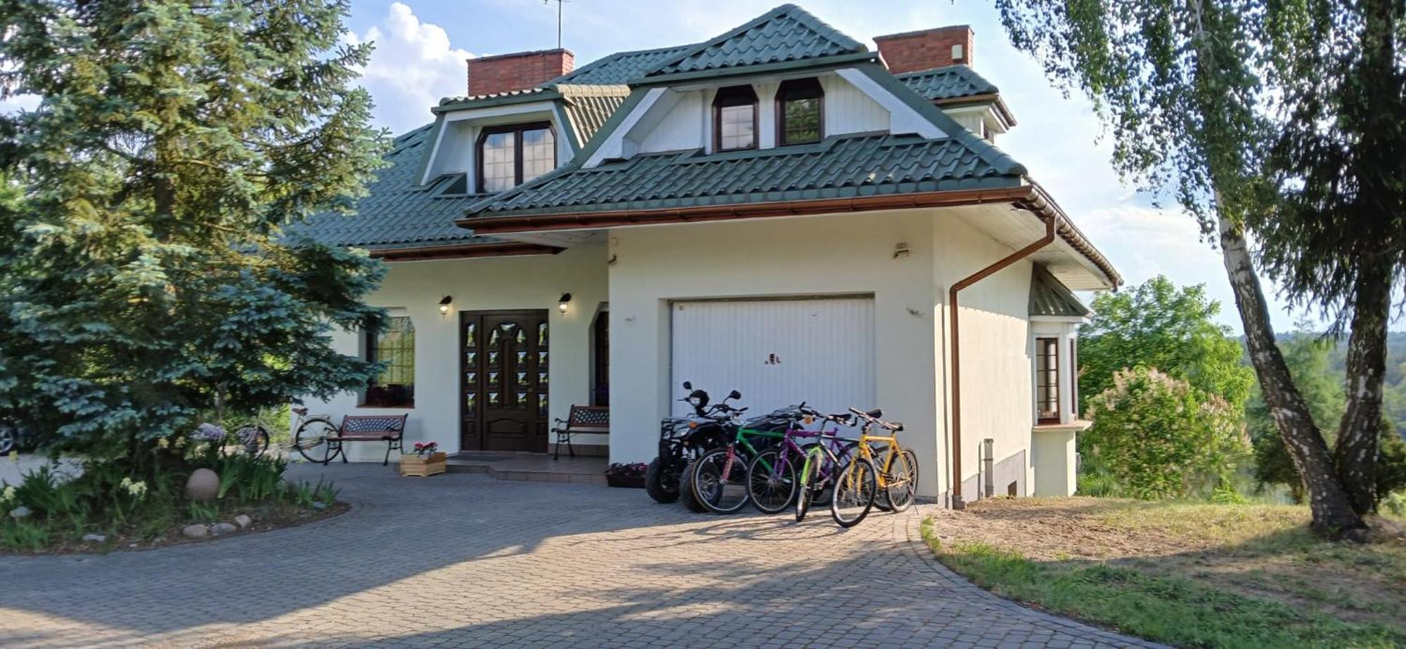 Dom Nad Jeziorem Zbiczno Siedlisko Grzmieca Exteriör bild