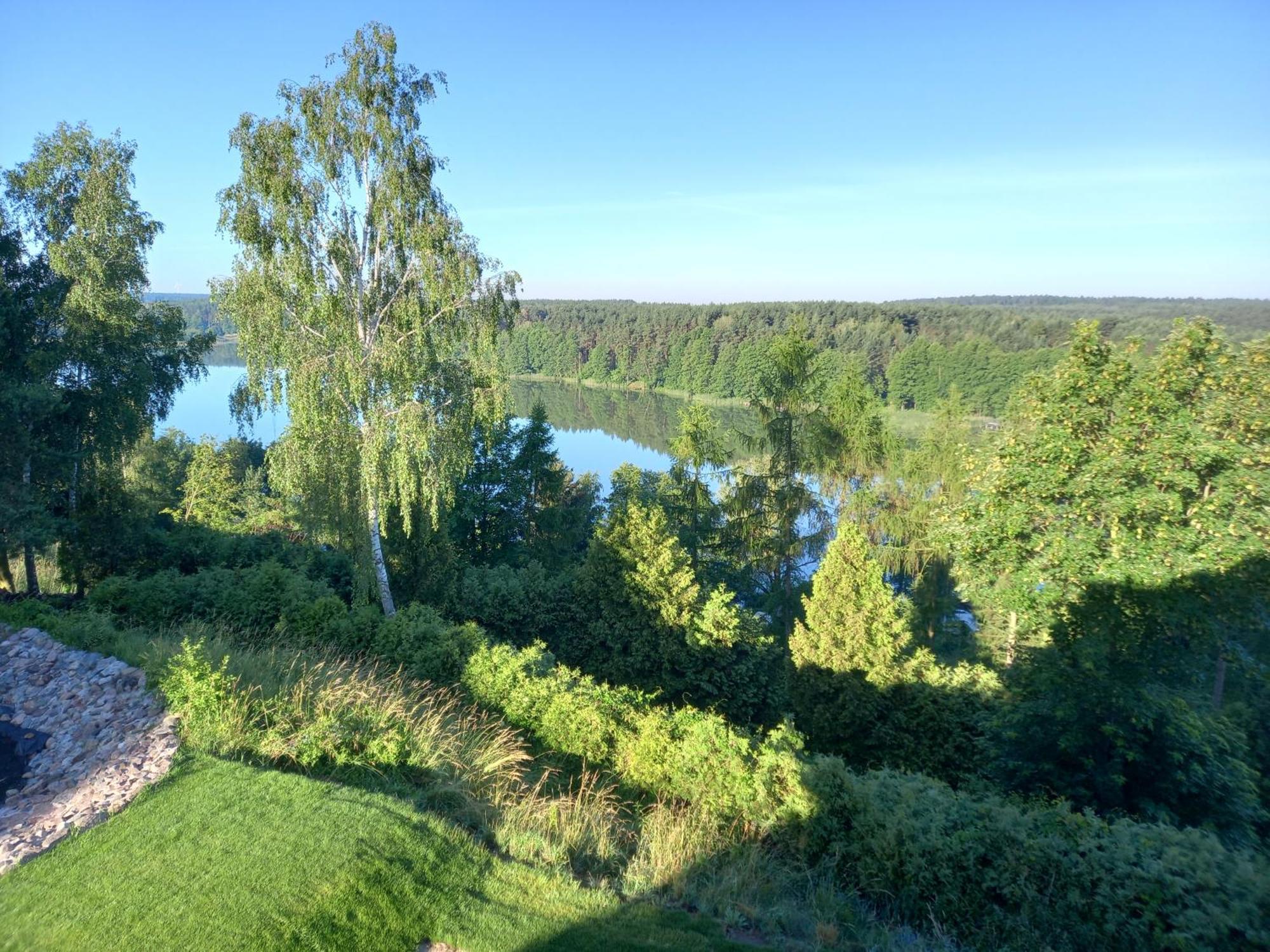 Dom Nad Jeziorem Zbiczno Siedlisko Grzmieca Exteriör bild